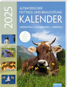 Altbayerischer Festtags- und Brauchtumskalender 2025 - Cover