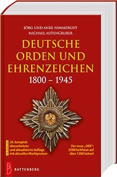 Deutsche Orden und Ehrenzeichen 1800 – 1945 (OEK) - Cover