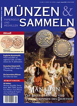 Münzen & Sammeln Ausgabe 01/2023 - Cover