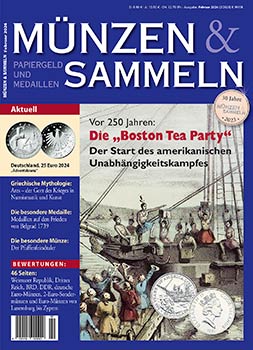Münzen & Sammeln Ausgabe 02/2024 - Cover