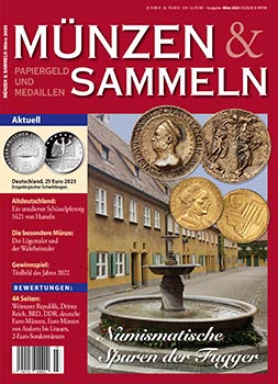 Münzen & Sammeln Ausgabe 03/2023 - Cover