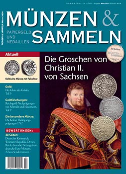 Münzen & Sammeln Ausgabe 03/2024 - Cover