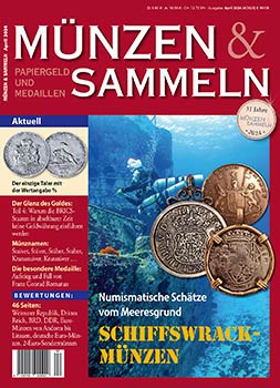 Münzen & Sammeln Ausgabe 04/2024 - Cover