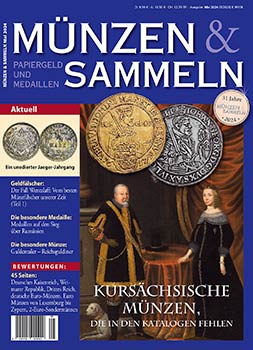 Münzen & Sammeln Ausgabe 05/2024 - Cover