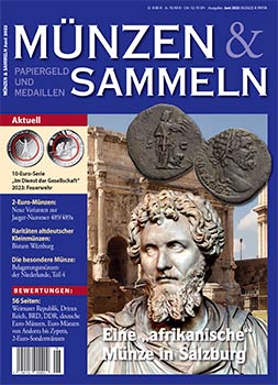 Münzen & Sammeln Ausgabe 06/2022 - Cover