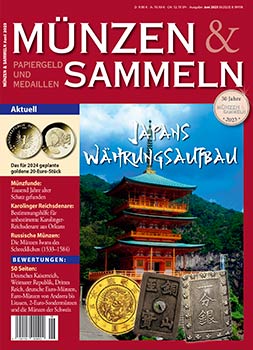 Münzen & Sammeln Ausgabe 06/2023 - Cover