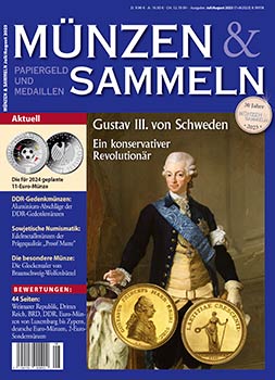 Münzen & Sammeln Ausgabe 07+08/2023 - Cover