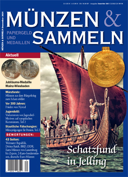 Münzen & Sammeln Ausgabe 12/2021 - Cover