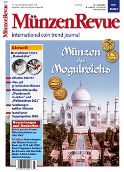MünzenRevue Ausgabe 03/2023 - Cover
