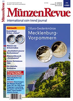 MünzenRevue Ausgabe 04/2023 - Cover