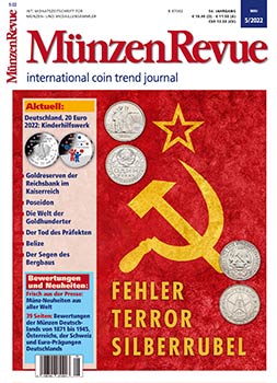 MünzenRevue Ausgabe 05/2022 - Cover