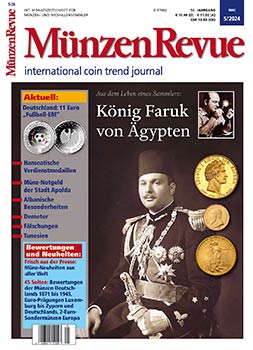 MünzenRevue Ausgabe 05/2024 - Cover