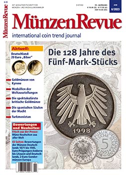 MünzenRevue Ausgabe 06/2023 - Cover