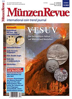 MünzenRevue Ausgabe 12/2023 - Cover