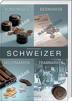 Schweizer Konsumgeld, Biermarken, Milchmarken, Trammarken - Cover
