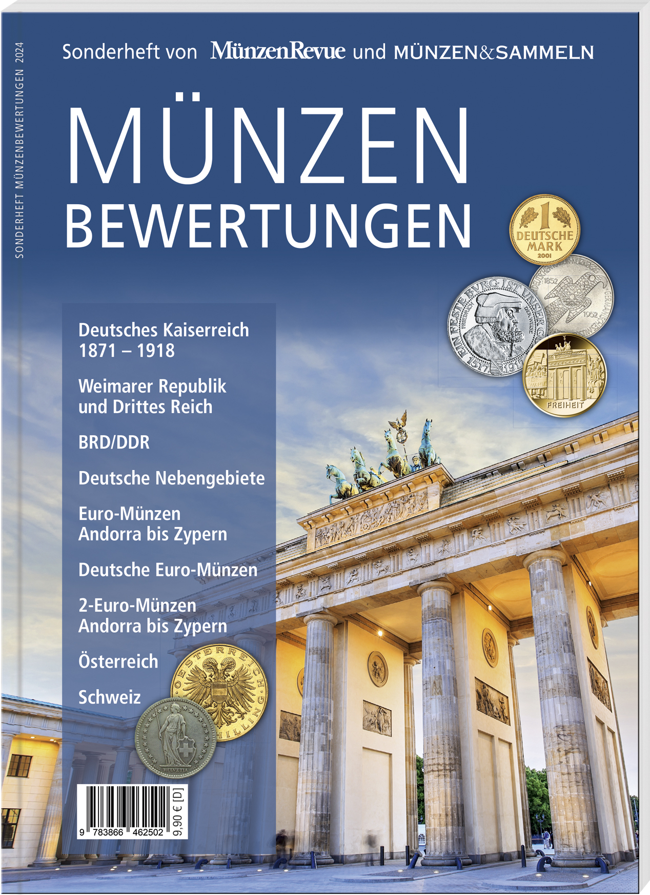 Sonderheft "Münzenbewertungen" 2024 - Cover